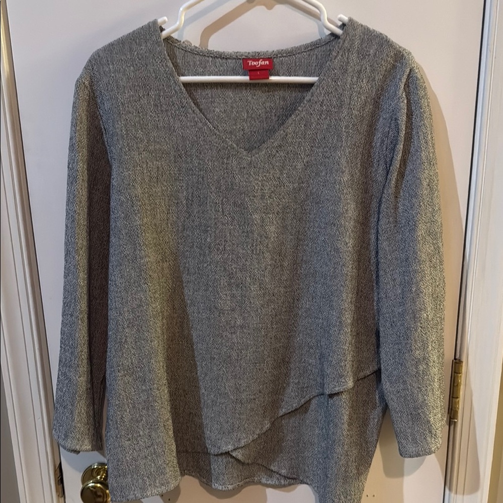 Gray Women's Top